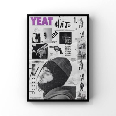 Rapper Y Yeat POSTER Prints Wall Pictures Living Room Home Decoration Small 2 - Yeat Store