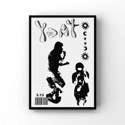 Rapper Y Yeat POSTER Prints Wall Pictures Living Room Home Decoration Small 6 - Yeat Store