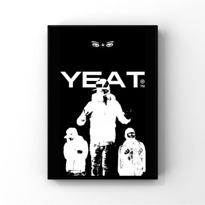 Rapper Y Yeat POSTER Prints Wall Pictures Living Room Home Decoration Small 7 - Yeat Store