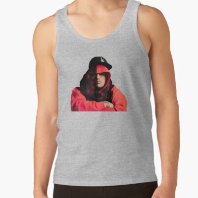 Red Hoodie Tank Top Official Yeat Merch