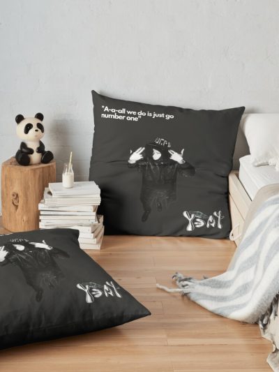 Yeat - Talk (Lyrics) Throw Pillow Official Yeat Merch