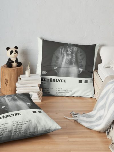 Afterlife Yeat Poster Throw Pillow Official Yeat Merch