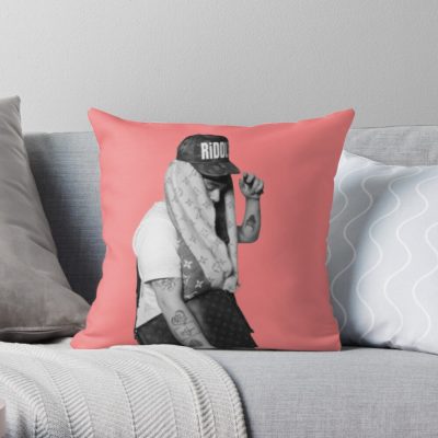 Yeat The Pioneer Of Music Throw Pillow Official Yeat Merch