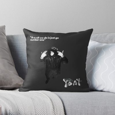 Yeat - Talk (Lyrics) Throw Pillow Official Yeat Merch