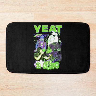 Yeat Vintage 90S Style Retro Bath Mat Official Yeat Merch