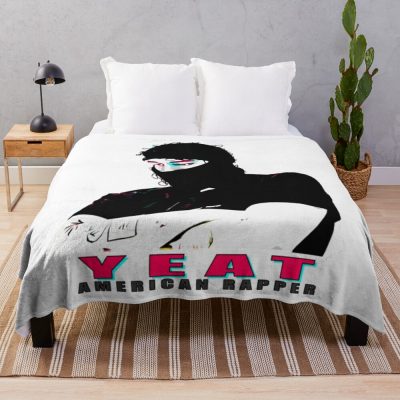 Yeat American Rapper - Yeat Throw Blanket Official Yeat Merch