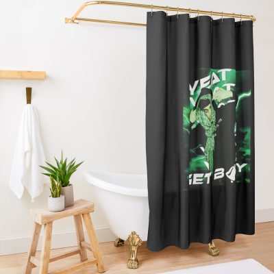 Yeat Get Busy Shower Curtain Official Yeat Merch
