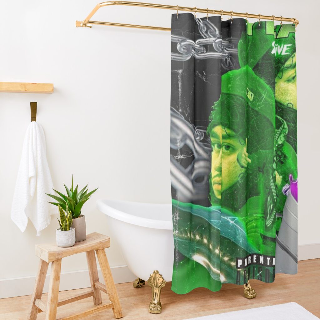 Yeat 2 Alive Album Cover Shower Curtain Official Yeat Merch