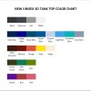 tank top color chart - Yeat Store