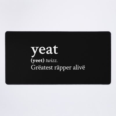 Grëatest Räpper Alivë By Yeat Mouse Pad Official Cow Anime Merch