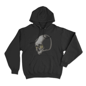 DANGEROUS SUMMER SKULL Hoodie Black