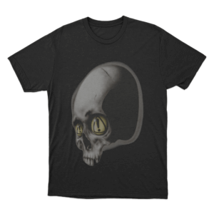 DANGEROUS SUMMER SKULL T Shirt Black