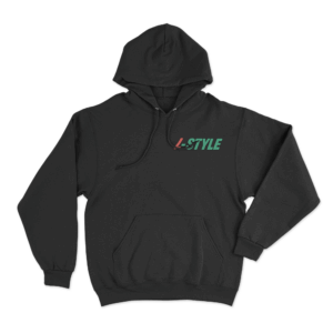 L STYLE Hoodie Black
