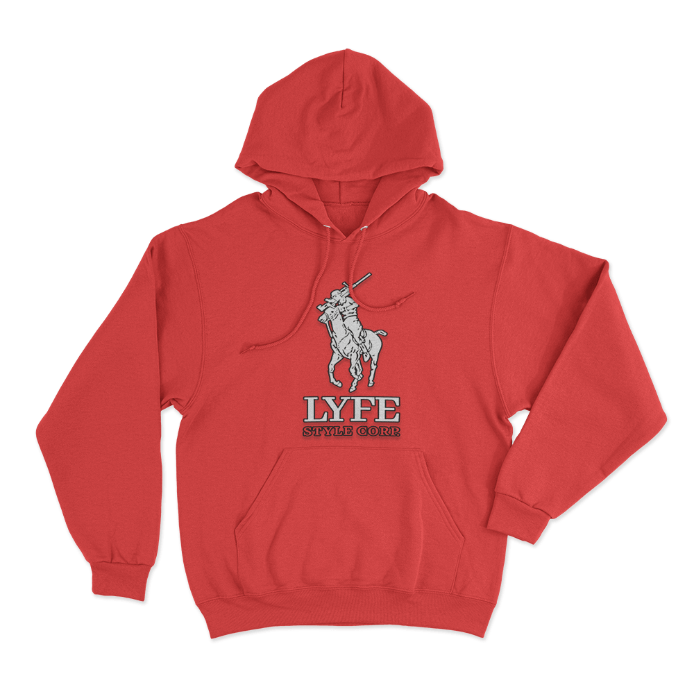LYFESTYLE Hoodie Red LYFESTYLE Hoodie Red