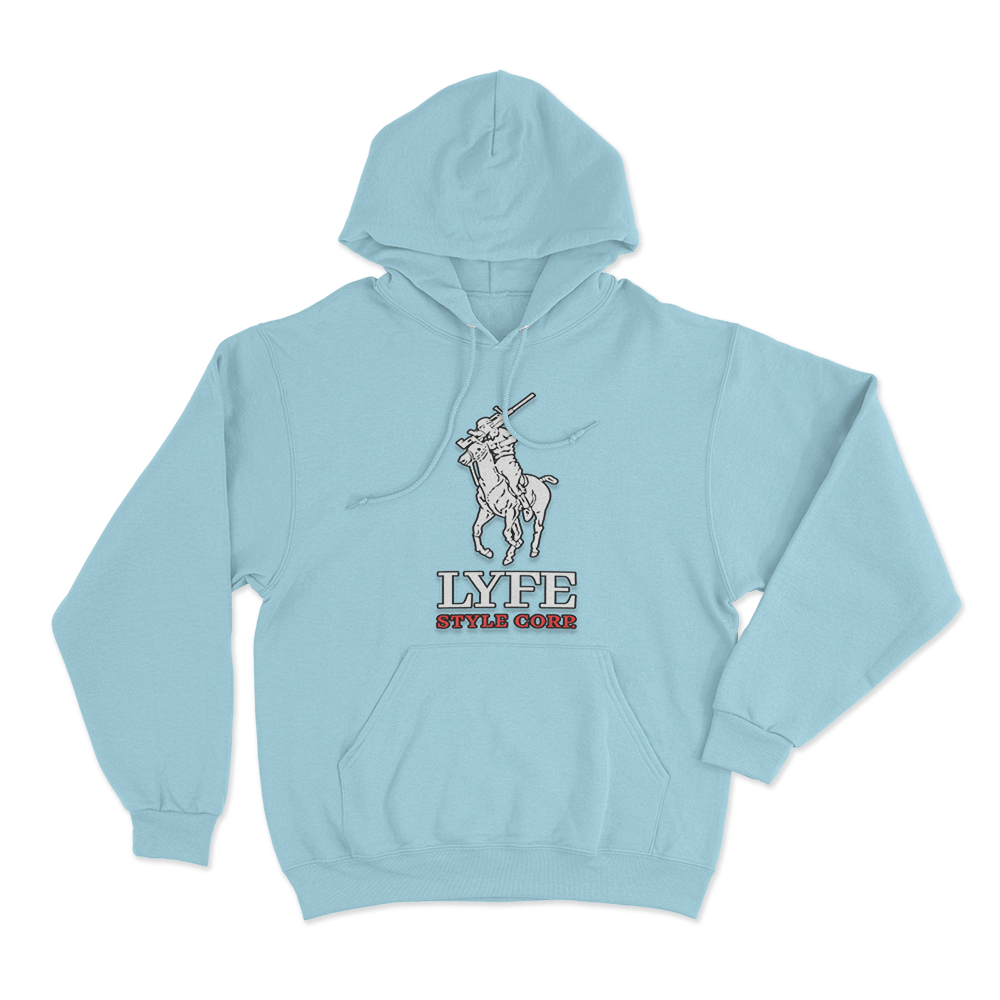 LYFESTYLE Hoodie Sky Blue LYFESTYLE Hoodie Sky Blue
