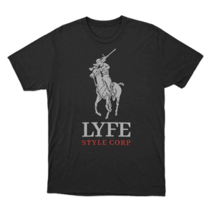 LYFESTYLE T Shirt Black