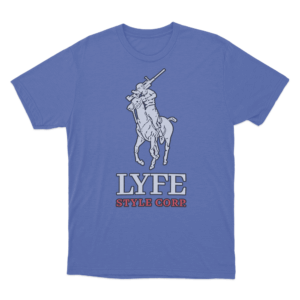 LYFESTYLE T Shirt Blue