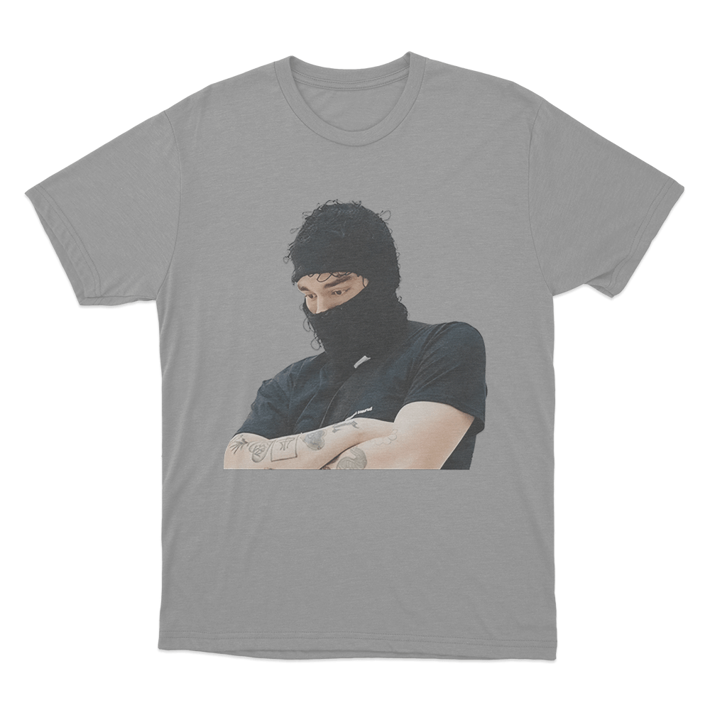 MASKED YEAT T Shirt Grey MASKED YEAT T Shirt Grey