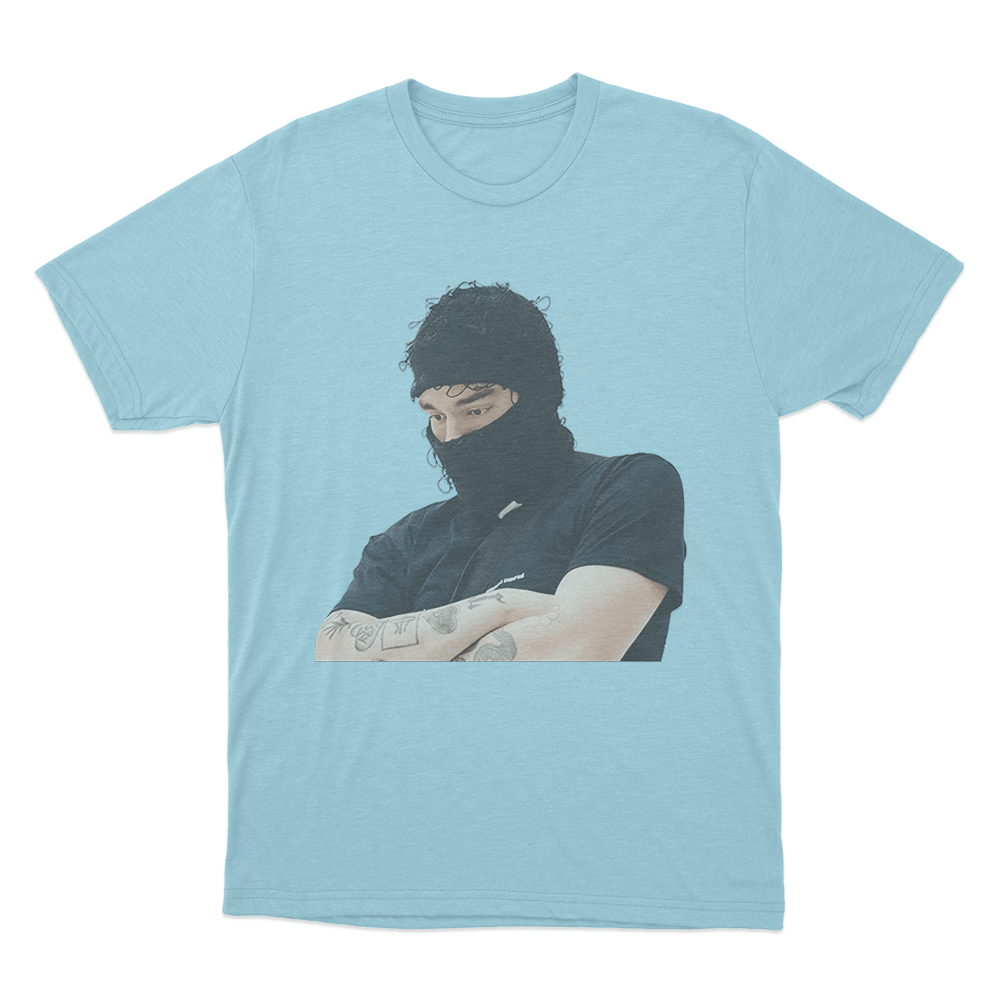 MASKED YEAT T Shirt Sky Blue MASKED YEAT T Shirt Sky Blue