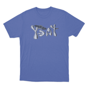 YEAT LOGO T Shirt Blue